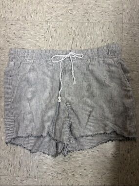 Womens Comfy Loose Striped Shorts